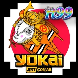 Tampilan visual artistik dari slot Yokai dengan latar belakang Gunung Fuji
