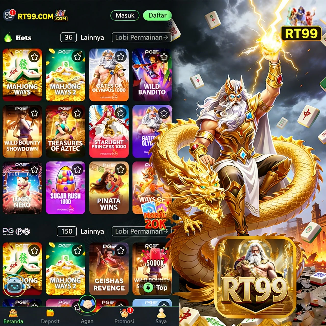 RT99 Masuk